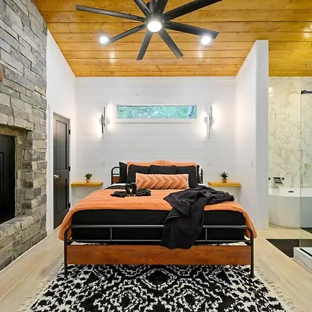 The Ember House - Luxury Honeymoon Cabin Broken Bow Exterior photo